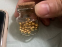 金小貅黄金转运珠足金999小金珠重版加厚散珠光面金珠黄金古法珠手串DIY 0.77g,5mm古珠重版2颗 实拍图