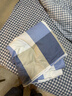 雅鹿·自由自在A类新疆长绒棉花被子单双人春秋棉被芯褥5斤150*200cm蓝大格 实拍图
