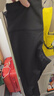 生活秀（Livex）瑜伽裤女舞蹈服跑步鲨鱼运动健身裤速干裸感紧身裤长款 星耀黑 L  实拍图