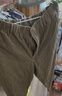 优衣库男装女装灯芯绒工装衬衫长袖衬衣休闲复古480295 56 橄榄色 S 实拍图