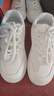 回力（Warrior）官方小白鞋女鞋冬季板鞋女士低帮饼干鞋皮面休闲鞋子女 白色 40 实拍图