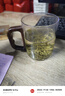 泥也茶杯玻璃杯水杯子马克杯泡绿茶杯个人专用无铅玻璃杯带把手水杯男 实拍图