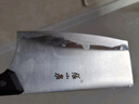 张小泉檀锋系列高碳钢 锋利菜刀 斩切刀厨房用刀厨师刀家用刀D100801 实拍图