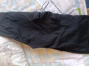 Homlean美式机能伞兵工装裤男秋冬加绒保暖阔腿休闲加厚长裤S6603黑色XL 实拍图