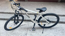 喜德盛（xds）山地自行车黑客350/旭日310 X6铝合金车架21速变速机械碟刹 旭日310象牙白17寸 实拍图