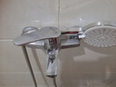 九牧王世家全铜入墙淋浴龙头浴室暗装开关混水阀冷热三联水龙头浴缸洗澡花洒 精铜加厚三联+五档大面板花洒套装 实拍图