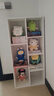 雅美乐书柜组合简易书架落地客厅卧室阳台储物收纳柜子 七格暖白 实拍图