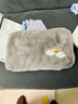 彩虹暖手宝热水袋电热暖手宝暖腰暖手可拆洗电智能充电热水袋 灰彩虹 实拍图