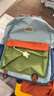 2025新款儿童双肩包轻便研学休闲小书包幼儿园男女童出游户外背包 绿色大号 实拍图
