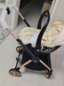 怡戈（Ekobebe）婴儿推车高景观避震轻便坐躺双向折叠新生儿宝宝米色推车+提篮 实拍图