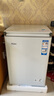 海尔（Haier）100L单温低霜小冰柜家用商用 冷藏柜冷冻柜冰柜京东自营小型冰箱小型冷柜BC/BD-100GHW9D国家补贴 实拍图