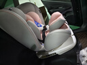 Heekin德国 儿童安全座椅汽车用0-4-12岁婴儿宝宝360度旋转ISOFIX硬接口 时尚粉(ISOFIX+360度旋转) 实拍图