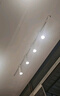 雷士（NVC） LED导轨射灯高亮背景墙展厅服装店照明COB明装吸顶轨道灯天花灯 白色-1米-三线导轨 实拍图