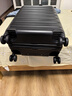 90分行李箱20英寸莱茵河经典款 拉杆箱登机旅行箱万向轮密码箱暗夜黑 实拍图
