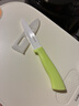 乐扣乐扣水果刀削皮刀家用陶瓷刀小型便携果蔬刀带刀套厨房用切菜切肉小刀 实拍图