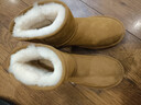 意尔康女靴雪地靴女士棉鞋厚底冬季加绒保暖东北抗寒短靴妈妈靴子 土黄色 加绒 40 实拍图