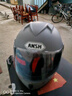 3C认证新国标电动车头盔四季通用摩托车头盔冬季保暖安全帽男士女士通用帽子机车全盔 803浅灰色 实拍图