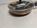 爱仕达（ASD）炒锅不粘锅涂层锅炒菜锅煎炒锅家用28cm燃气专用香槟金JL28G2WG-K 实拍图