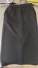 优衣库女装快干休闲窄身长裙/半身裙裙子485599 09 黑色 M 实拍图