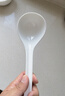 斯凯绨（Sky Top）大号汤勺陶瓷饭勺子餐勺骨瓷家用酒店餐具纯白亨利大调羹1件装 实拍图