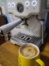 柏翠(petrus)咖啡机意式浓缩家用小型半自动蒸汽打奶泡 海盐小方PE3833+PE3700 实拍图