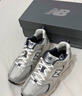 NEW BALANCE NB530官方老爹鞋男鞋女鞋情侣复古秋冬透气网面百搭运动休闲鞋 米白/金属银MR530KA 建议拍小半码 41.5 (脚长26cm尺码详询客服) 实拍图