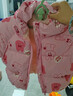 嘟嘟家男童棉服加厚宝宝外套冬季儿童棉袄女童棉衣上衣小童冬装 粉色 90 实拍图