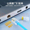 YOUYSI 6类超六类网络水晶头 千兆万兆网线接头 RJ45工程级8P8C电脑网络连接器 六类【工程款】100颗 实拍图