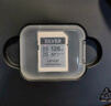 雷克沙（Lexar）128GB SD存储卡 U3 V30 佳能索尼富士尼康相机高速SD卡 读205MB/s 写140MB/s 4K超清录制 SD银卡 实拍图