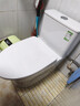 九牧（JOMOO）11396-2-1/41KB-1抗菌一级水效坐便器虹吸式节水连体马桶400坑距 实拍图