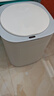 家杰优品垃圾桶智能挥手感应11L白色家用客厅卫生间卧室厕所垃圾桶 实拍图