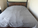 京东京造意式瓷磨四件套 60支长绒棉磨毛A类100%纯棉全棉床单被套床上冬天保暖双人 1.8m高级灰 实拍图