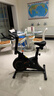 汗马 【销量过万】 家用动感单车静音运动减肥器材健身车室内脚踏车 智能蓝牙+数据监测+加粗车架黑 实拍图