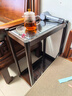 家逸沙发边柜双层储物边几实木简约客厅可移动小户型茶几桌子角几 实拍图