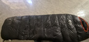 黑冰（BLACKICE）新款【A系列信封式羽绒睡袋】成人户外露营单人鸭绒睡袋可拼接 (新标准)A1000/黑色 L 实拍图