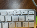 宏碁（acer）无线键盘鼠标套装双模剪刀脚键盘充电蓝牙键盘无线键鼠套装电脑手机平板ipad通用轻薄便携办公键盘 银白色【键鼠套装】Type-c充电 【无线2.4G+蓝牙】连接 实拍图