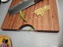 京东京造 菜板 砧案板切菜实木家用双面抗菌【乌檀整木】加厚 50*35*3cm 实拍图