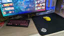 赛睿（SteelSeries）加厚版鼠标垫大号 QcK Heavy Large 450*400*6mm 游戏电竞鼠标垫 电竞fps顺滑鼠标垫CSGO 电脑桌垫 实拍图