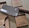 邓家刀 4铬不锈钢菜刀 实木刀柄 女士轻巧切片刀 S-409 实拍图