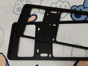 悦野 新能源车牌架框 汽车牌照框号牌保护框架牌照托边框牌照框全包黑 实拍图