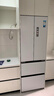 美的（Midea）400L法式多门冰箱超薄零嵌入式小户型除菌净味一级能效风冷无霜以旧换新白色MR-421WUFPZE国家补贴 实拍图