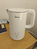 美的（Midea）电热水壶烧水壶自动断电长效保温一体恒温壶食品304不锈钢 1500W快速加热1.5升 SH15X301 实拍图
