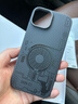 Pinkson苹果凯夫拉手机壳芳纶纤维大气商务网红简约碳纤维纹保护套超薄散热硬壳防摔轻薄高档男女士新款 【印花款】无磁吸/600D细纹 【iPhone15】 实拍图