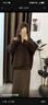 有棵树女士秋衣秋裤女纯色棉质套装纯棉圆领棉毛衫玻尿酸保湿保暖内衣 实拍图