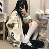 御仕达棒球服外套女春秋季百搭新款温柔系穿搭学生薄款宽松卫衣潮外套 杏色外套春秋款 版 M 86-105斤 实拍图
