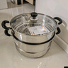 苏泊尔SUPOR好帮手304不锈钢双层复底28cm蒸锅燃气电磁炉通用蒸笼SZ28B5 实拍图