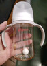 贝亲（Pigeon）自然离乳 PPSU重力球吸管双把手奶瓶 240mL  6月+ AA252 实拍图