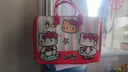 卡通毛毡旅行包收纳收纳袋大容量可爱外出行李包拉杆箱可套必备 红色KT猫【40cm*30cm*20cm】可挂行李箱 实拍图