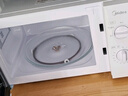 美的（Midea）变频小清新微波炉 液晶屏幕 磨砂面板 小型20L家用 匠心工艺（PM2002） 实拍图
