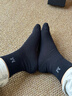 梦特娇袜子男士秋冬季100%纯棉7A抗菌防臭艾草精油袜休闲透气运动中筒袜 实拍图